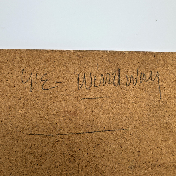 Sand Painting Navajo Yei Windway Native American Art Unframed Signed Thompson - Picture 7 of 12